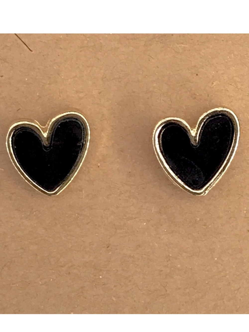 Heart Enamel Stud Earrings Fashion Jewelry